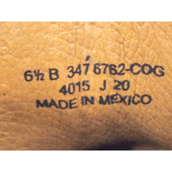 Frye Women's Carly Leather Double Zip Leather Ankle Boots 6.5 Cognac Brown - Picture 9 of 12